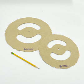 Rim Template - Poppy For Pottery Forms by GR Pottery Forms Rim Template - Poppy For Pottery Forms by GR Pottery Forms
